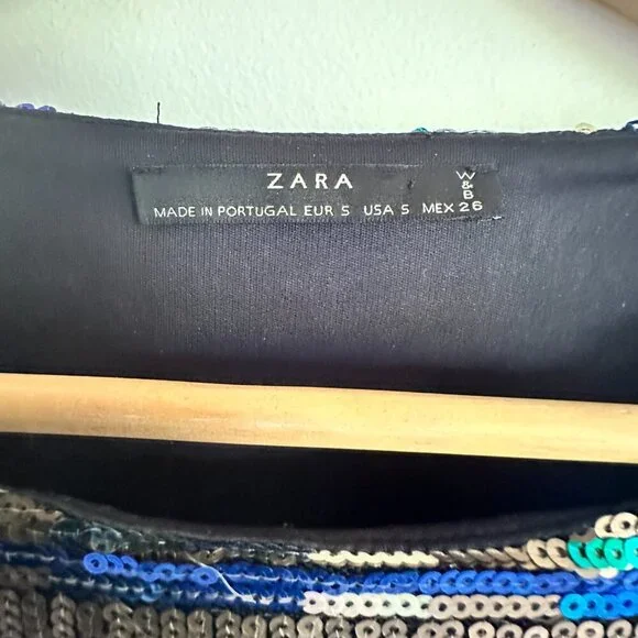 Gorgeous Sparkly Mini Dress by Zara - Picture 7 of 13